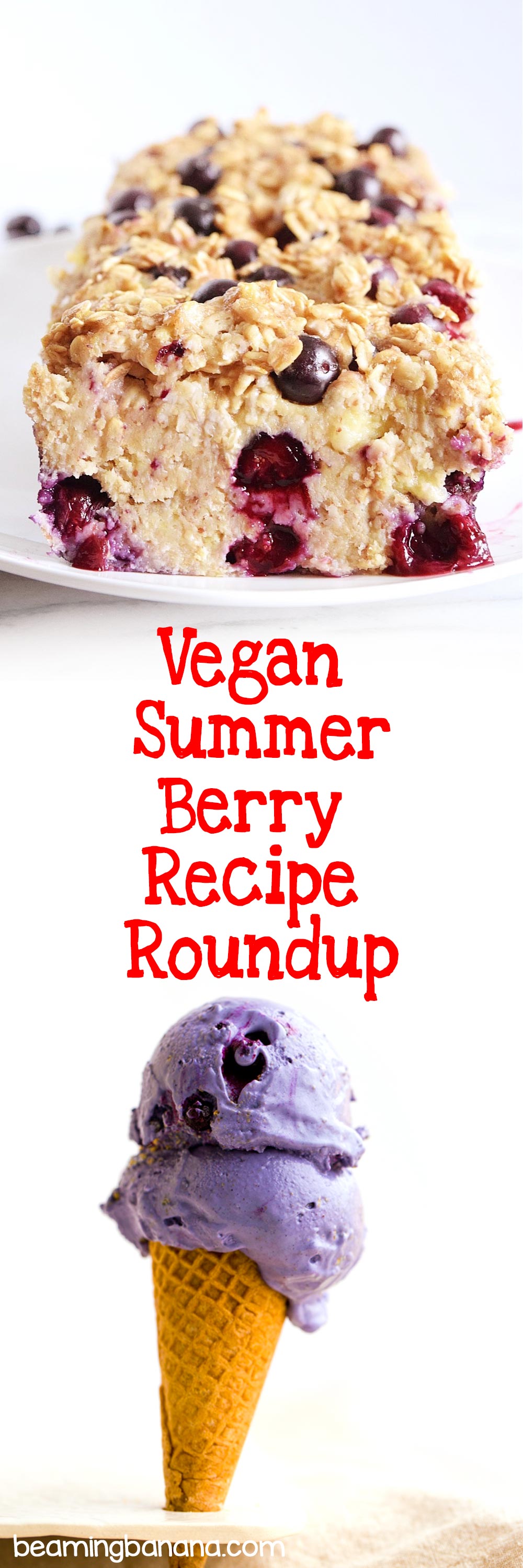 vegan summer berry recipes