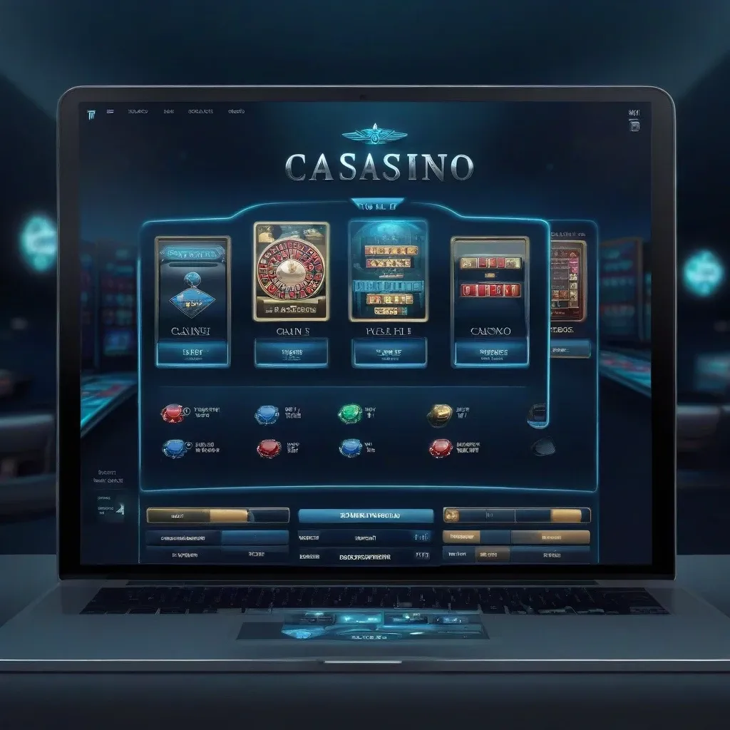 Casinozer Interface Art